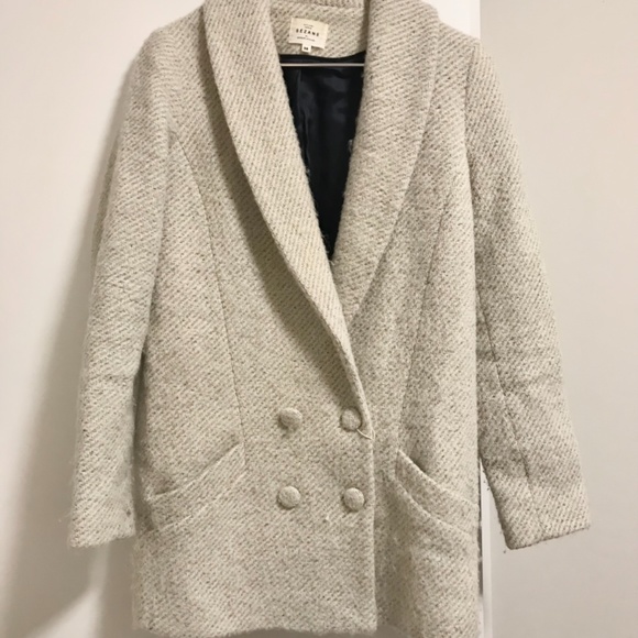 SOLD! - Sezane Wool Coat - Picture 10 of 10